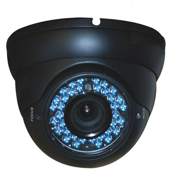 VideoSecu Outdoor CCD 4 - 9mm Varifocal Lens IR Day Night Vision Security Camera 36 LEDs Weatherproof Indoor CCTV Surveillance 1Z6