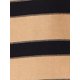 thumbnail image 5 of SUÉTER TUNIC DE RAYAS SUELTO CON MANGAS LARGAS Y CUELLO REDONDO PARA MUJERES CHIC XS CAQUI, 5 of 6