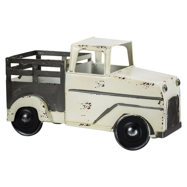 Vintage Inspired Metal Pickup Truck