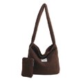 thumbnail image 1 of Bolso Cuerpo Cruzado para Mujeres Con Bolsillo Interior Fluffy Viajar Por, 1 of 9