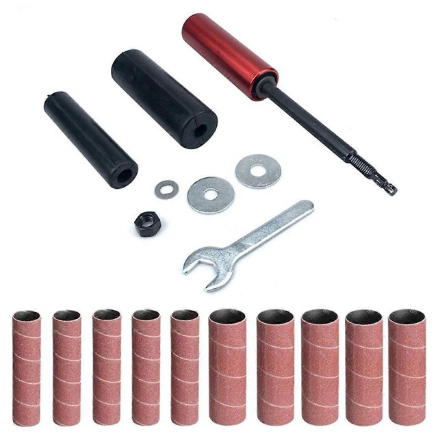 Sanding Rod Sanding Wood Metal Plastic Glass Stone Mini Belt Sander Electric Drill Lithium Electric Drill Conversion