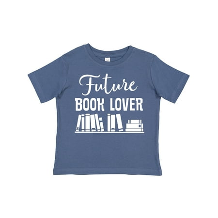 

Inktastic Future Book Lover Childs Reading Boys or Girls Toddler T-Shirt