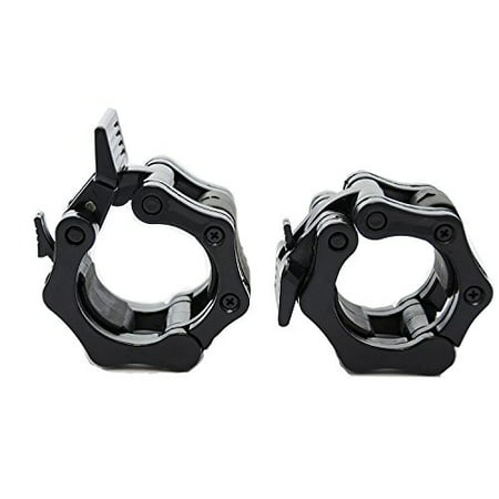 Barbell Clamp Collar Perfect for Crossfit Workouts Olympic Lifts & Bench (Best Barbell For Olympic Lifts)