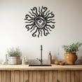 thumbnail image 5 of LaModaHome Exclusive Decorative Sun Metal Wall Art – Durable & Artistic Metal Wall Art for Home and Office Decor, Perfect for Any Interior Design Aesthetic, 5 of 5