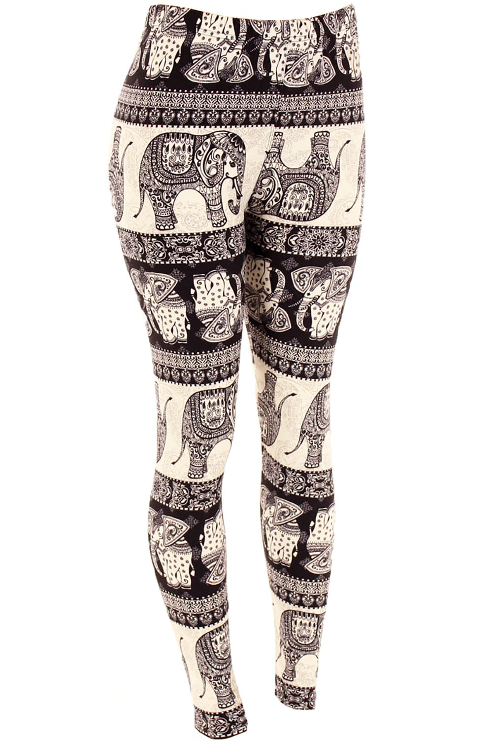 aztec tribal leggings Chevron Print Soft Knitten Leggings Tight Pants Size M 