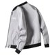 thumbnail image 5 of M-4XL fina para hombre, chaqueta de béisbol de manga larga, a prueba de viento, con cremallera, informal, para otoño, novedad de 2024, 5 of 5