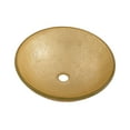 thumbnail image 3 of Fine Fixtures  Modern glass Vessel Round 16 X 16 Gold Gold Finish, 3 of 6