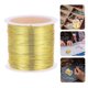 thumbnail image 2 of 8m/spool 0.8mm Gold Plated Copper Bead Metal Wire For Jewelry Making Cord Making, 2 of 5