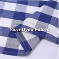 thumbnail image 4 of GymChoice Cafe Curtains,Buffalo Plaid Gingham Check Short Tier Curtains for Kitchen Bathroom Window Curtain for Bathroom or Kitchen Curtains, 4 of 7
