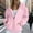 Pink, variant on Holzkary Hoodies for Women Full Zip Up Loose Sweatshirts Jackets Women's Fashion Casual Letter Print Sweatshirt with Zipper Casual Comfy Gym Tops Fall Outfits Winter Clothes 2025 Beige L