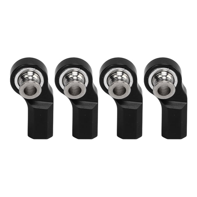 RC Car Steering Rod Head, 4PCS Beautiful Appearance Bend High Accuracy RC Car Rod End M3 For 1/10 Model ANGGREK Otros Deportes