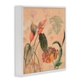 thumbnail image 3 of Stupell Industries Layered Tropical Foliage Floral Painting White Framed Art Print Wall Art, 17 x 17, 3 of 7