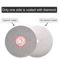 thumbnail image 3 of Uxcell Diamond Sanding Grinding Disc 6" Grit 100 5/8" Arbor Hole Flat Lap Wheel Disk Polishing Discs, 3 of 6