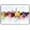 BSE02-2103-66-FO09, variant on IDEA4WALL Framed Canvas Art Wall Decor Rainbow Color Splashes European Country Places Cityscape Watercolor Modern Art Contemporary Scenic Expressive for Dorm Home Office - 16"x24"