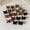 Butterfly mixed color 20 pack, variant on Retro Acetate Print Hair Claw Set, Mini Shark Clips for Half-Updos & Strands-Keel clip mixed color 20 pack