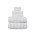 thumbnail image 2 of Mainstays Performance Textured 6-Piece Bath Towel Set - Arctic White, 2 of 8