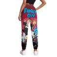 thumbnail image 2 of Family Guy Womens Sweatpants Joggers Pants Trousers Casual 3D Printing Fashion Sweatpants With Drawstring Closed Bottom Active Sports Track Pants, 2 of 7