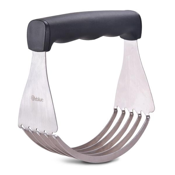 Orblue Pastry Cutter, Dough Blender with 5 Sturdy Blades Made of