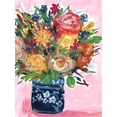 thumbnail image 2 of Wang, Melissa 15x18 White Modern Wood Framed Museum Art Print Titled - Bouquet in a vase II, 2 of 4