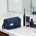 thumbnail image 1 of Neceser colgante para viajes | Neceser con separación para artículos húmedos y secos | Organizador de aseo portátil con bolsillo de malla | Neceser de maquillaje para el baño, 1 of 6