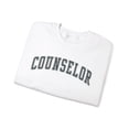 thumbnail image 3 of Counselor School Sweatshirt Gifts Crew Neck Shirt Long Sleeve Unisex, 3 of 7