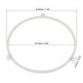 thumbnail image 2 of Uxcell Microwave Oven Glass Turntable Support Circle Fittings Roller Bracket White, 2 of 5