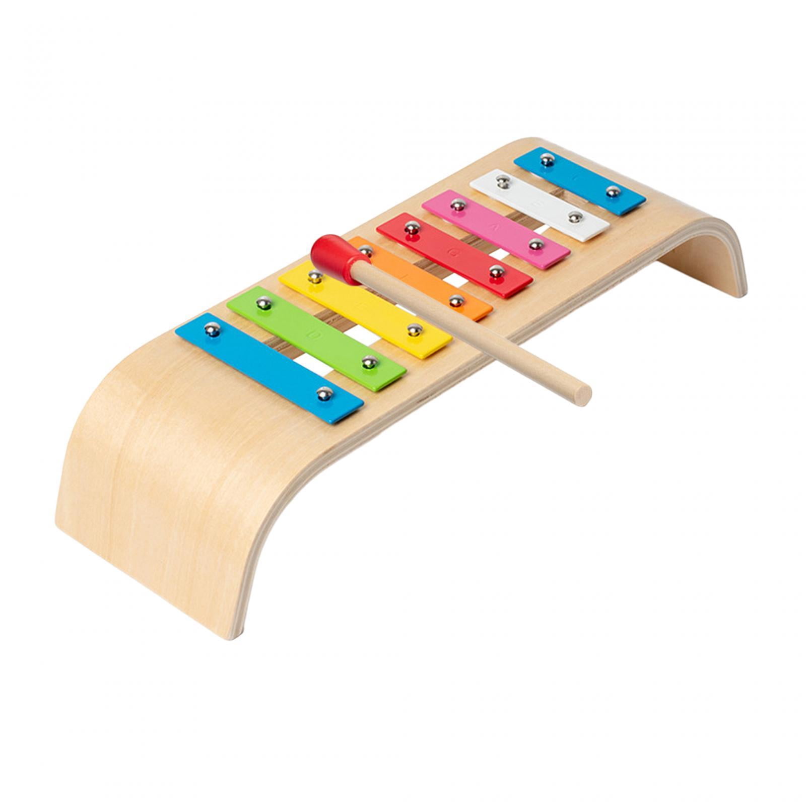 LeeQinersw 8 Scales Xylophone with Mallets Kids Music Learning Toys for Kids and Adult Band