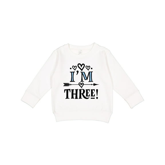 Inktastic 3rd Birthday 3 Year Old Arrow Toddler Sweatshirt