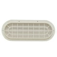 thumbnail image 3 of Crownline Boat Vent Grille Cover 35011 | Oval White Plastic, 3 of 5