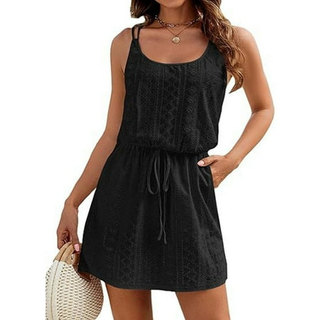 Tawop Womens Bikini Swimsuits Swimsuit Women Cover Up Dress Hollow Clearance Womens Swimsuits Black 2xl
