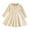 White, variant on Spazoro Toddler Kids Girls Dress, Long Sleeve Solid Color Causal Fall Winter Dresses for Girls Brown Size 3-4 T