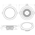 thumbnail image 3 of Lámpara empotrada Lumitec Mirage Glass para montaje empotrado, 3 of 3