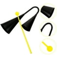thumbnail image 1 of UPGRATOR Cowbell Instrument Black Iron for Outdoor Class 1Pack, 1 of 8