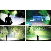 2,000 Lumens Rechargeable Flashlight/Spotlight with Removeable Tripod/Emergency Kit
