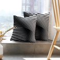 thumbnail image 6 of LALILO Throw Pillow Covers Lines Geometric Modern Contemporary Art Cushion Cover 18" x 18", 2 Pack, 6 of 6