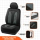thumbnail image 3 of Fundas para Asientos de Auto Skechers con Espuma de Memoria Hexágono Gris, 3 of 7
