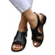 thumbnail image 4 of Zapatillas de verano para mujer, zapatos casuales para mujer, sandalias de cuña informales con boca de pez romano Wmkox8yii  nm7451, 4 of 9