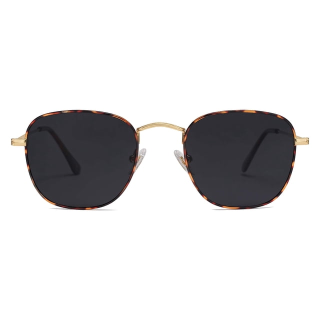 Lentes de Sol SOJOS SJ1143 Pequeños Cuadrados Polarizados para Mujer/Hombre