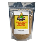 Bud’s 100% Pure Cricket Powder, Gluten-Free, Dairy-Free High Protein Flour Substitute (1/2 LB)