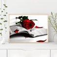 thumbnail image 3 of Cuadros Decorativos Kit de pintura de diamante 5D Mosaico de diamante redondo completo rojo DIY Sywqhk Nuevos Originales, 3 of 9
