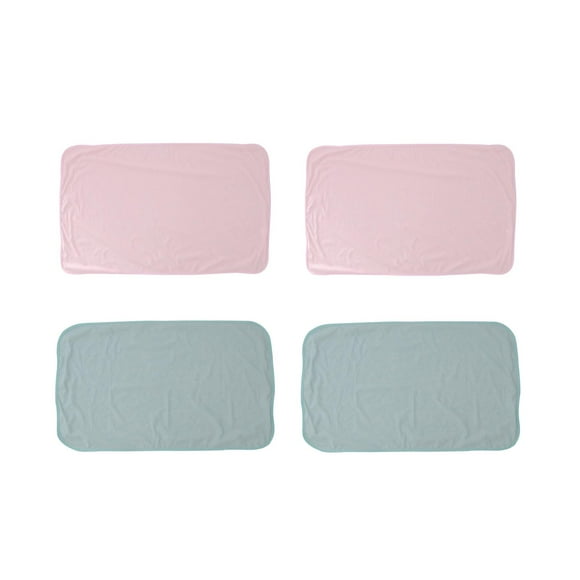 4 Pack Waterproof Washable Reusable Super Absorbent Incontinence Bed Pad Wetting Mattress Protector for Adult Kids Baby Senior Elderly Zulema Almohadilla de incontinencia lavable