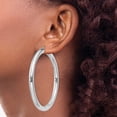 thumbnail image 2 of Auriga Fine Jewelry 925 Sterling Silver 5mm Round Hoop Earrings for Women, 2 of 7