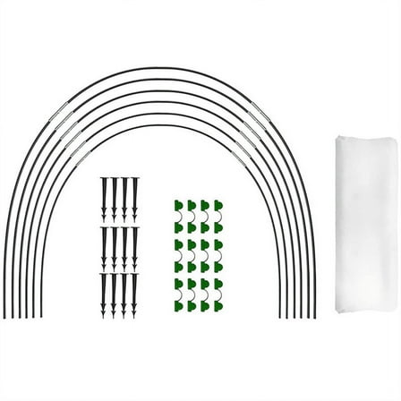 New Arrivals Garden Hoops for Netting,for Growing Vegetables,Rust-Free Grow Tunnel