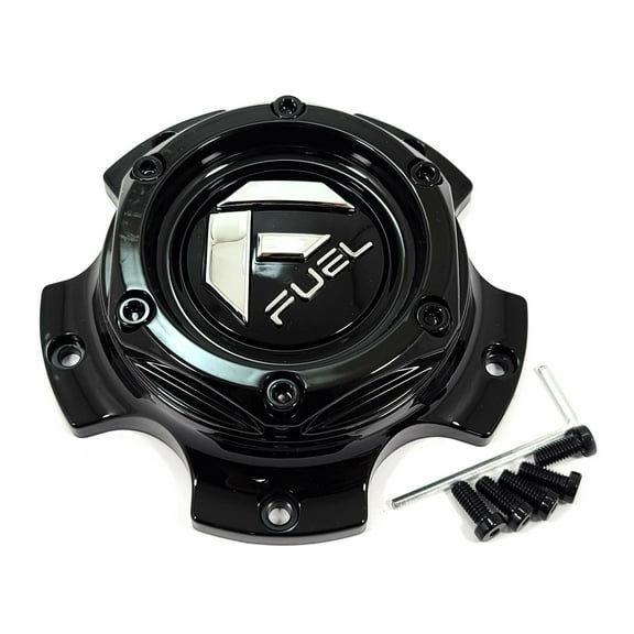 Fuel Off-Road Wheels Gloss Black Wheel Center Hub Cap 5Lug D745 Saber Blitz D674