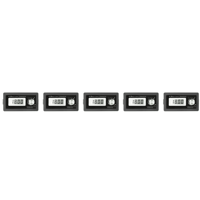 5X New 2-Wire 4-20MA Current Signal Generator Panel-Mounted Current Loop Generator 4 to 20MA Simulator High Precision,5 * Signal Generator