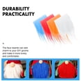 thumbnail image 4 of Miangastore Fake Beards Gnome Beard DIY Kit Wood Assorted Color 1 Set 9x7.1in Bead 0.6x0.6in, 4 of 8