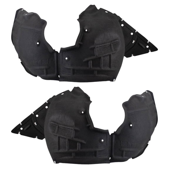 TRQ Front Inner Fender Liner Set Fits 2016-2023 Chevrolet Camaro GM1248295 GM1249295