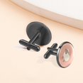 thumbnail image 6 of Easter Elegant Business Attire: Stainless Steel Men's Cufflinks Set for Versatile Wardrobe Options, 6 of 6