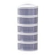 thumbnail image 2 of Cubierta de comida transpirable para almacenamiento de sobras | Protector de mesa de cocina de plástico multicapa | Cúpula de malla plegable | Blanco | 13,7"/17,7"/21,6" | Mantiene los alimentos, 2 of 6