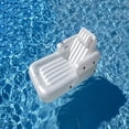 thumbnail image 2 of Inflatable Water Sports Kickback Adjustable Lounger Raft - 74" - Light Blue  -, 2 of 4